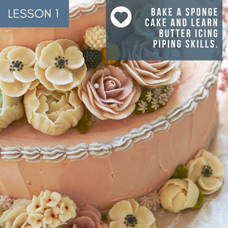 Basic Baking Cake Decorating Lesson 1