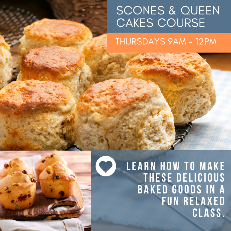 Scones Queen Cakes Course