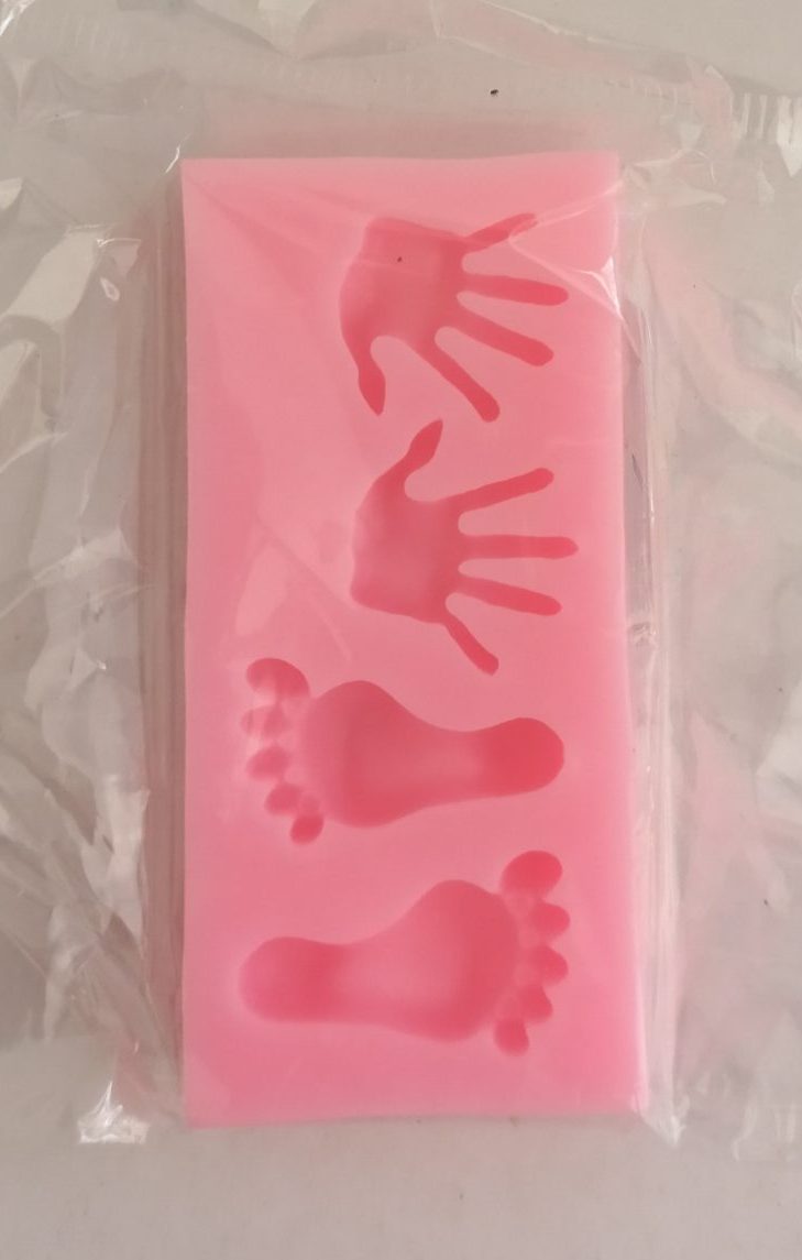 Baby feet 2024 silicone mould